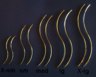 Needles, "S" Shaped - Click Image to Close